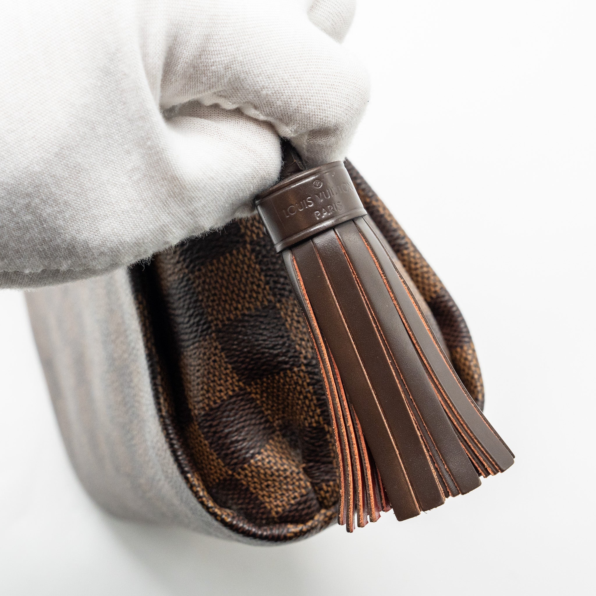 AAA Replica Louis Vuitton LV CROISETTE DAMIER EBENE GHW