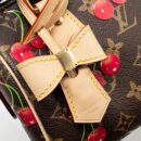 AAA Replica Louis Vuitton LV X TAKASHI MURAKAMI SPEEDY BANDOULIERE 20 MONOGRAM CHERRY COATED CANVAS MULTICOLOURED GHW