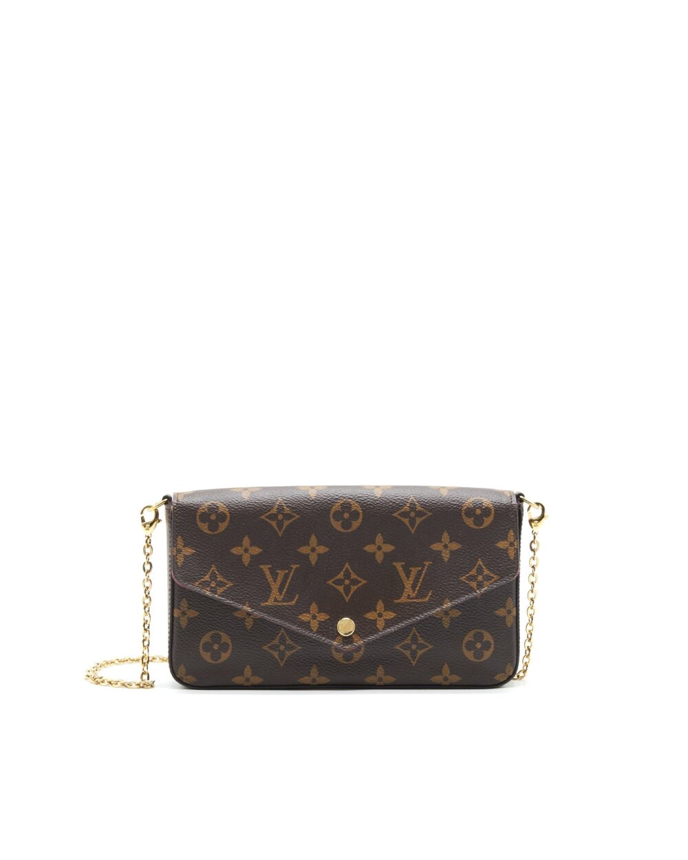 AAA Replica Louis Vuitton LV FELICIE POCHETTE (ZIPPED POCKET LOST)