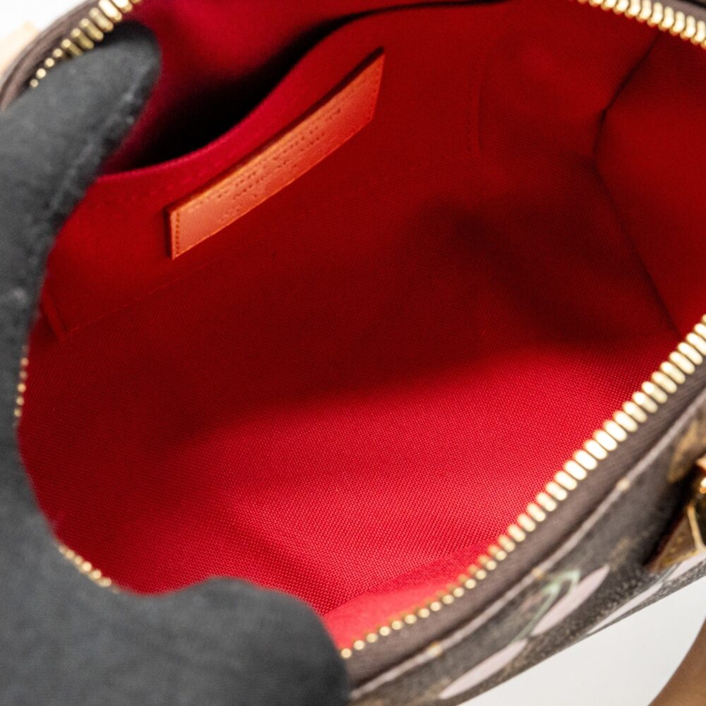 AAA Replica Louis Vuitton LV X TAKASHI MURAKAMI SPEEDY BANDOULIERE 20 MONOGRAM CHERRY COATED CANVAS MULTICOLOURED GHW