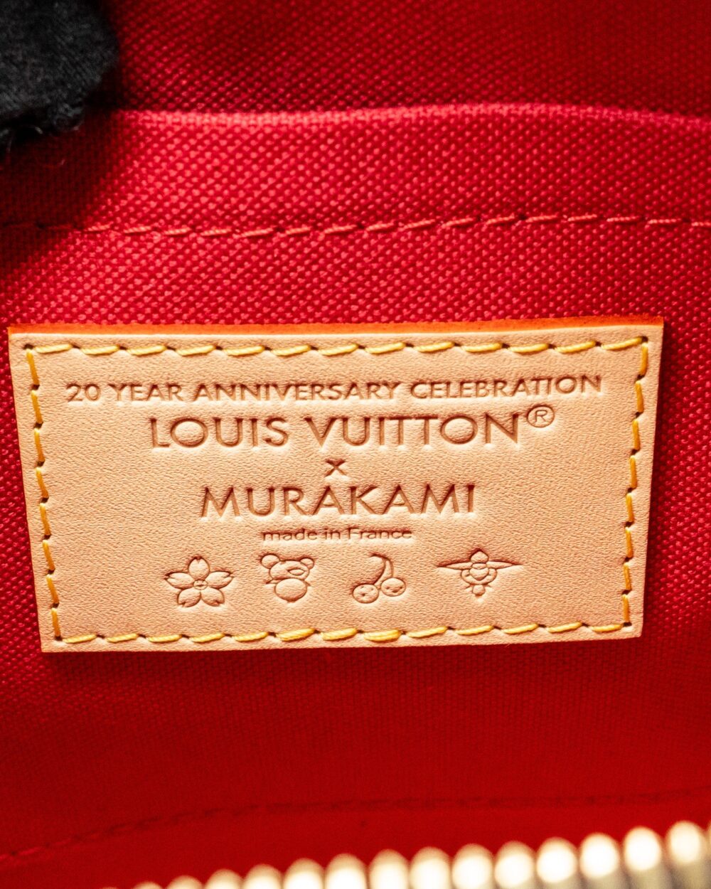 AAA Replica Louis Vuitton LV X TAKASHI MURAKAMI SPEEDY BANDOULIERE 20 MONOGRAM CHERRY COATED CANVAS MULTICOLOURED GHW