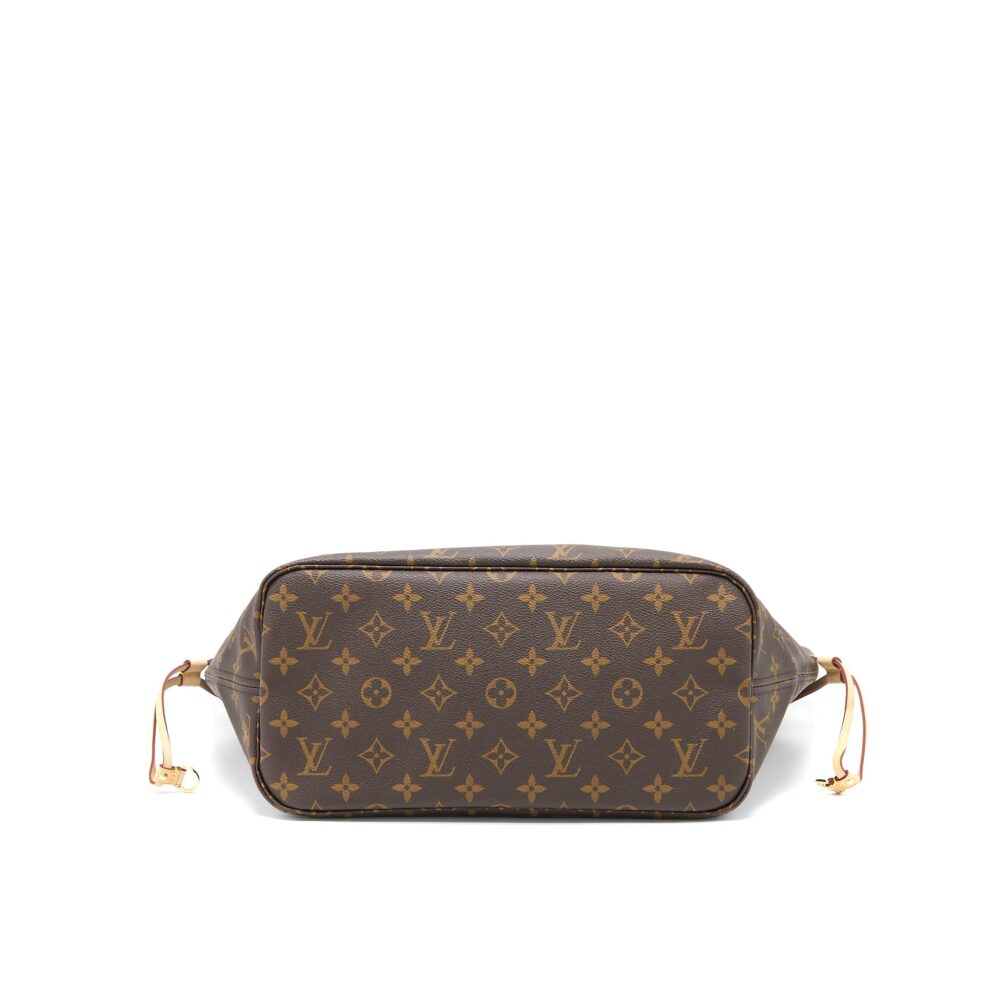 AAA Replica Louis Vuitton LV NEVERFULL MM MONOGRAM CANVAS BEIGE GHW (NEW VERSION)