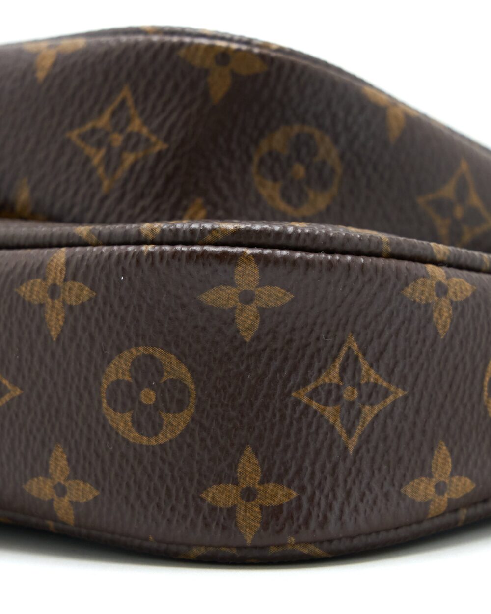 AAA Replica Louis Vuitton LV MULTI POCHETTE ACCESSORIES MONOGRAM CANVAS KHAKI STRAP GHW (NEW VERSION)