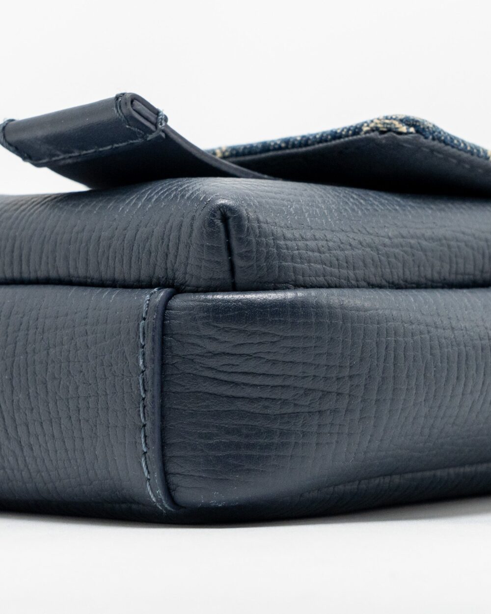AAA Replica Louis Vuitton LV X NIGO FLAT DOUBLE PHONE POUCH DENIM/CALFSKIN BLUE GHW