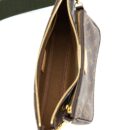 AAA Replica Louis Vuitton LV MULTI POCHETTE ACCESSORIES MONOGRAM CANVAS KHAKI STRAP GHW (NEW VERSION)