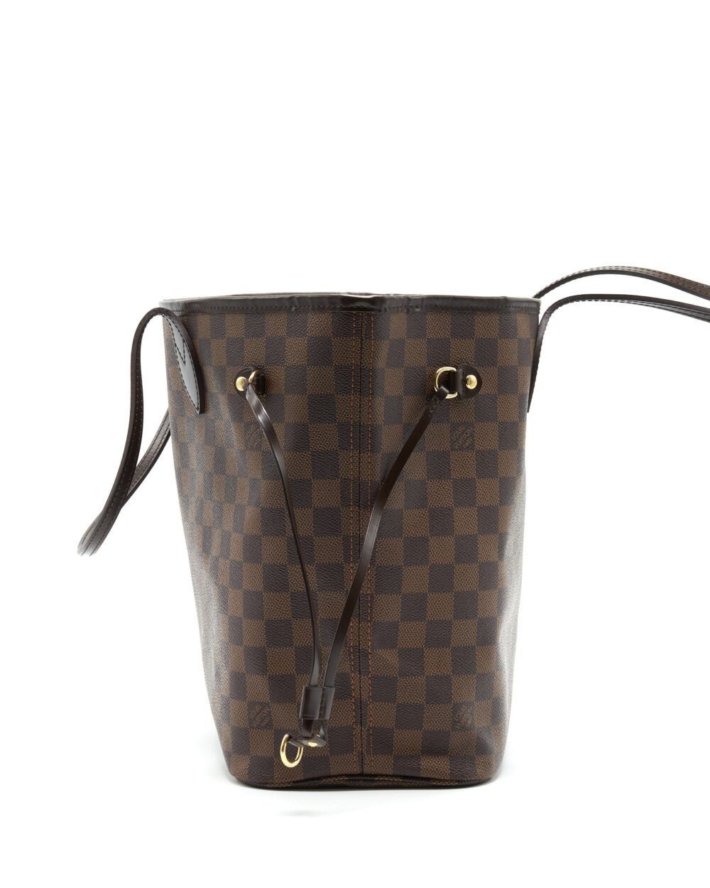 AAA Replica Louis Vuitton LV NEVERFULL MM DAMIER EBENE CANVAS WITHOUT INSIDE POUCH