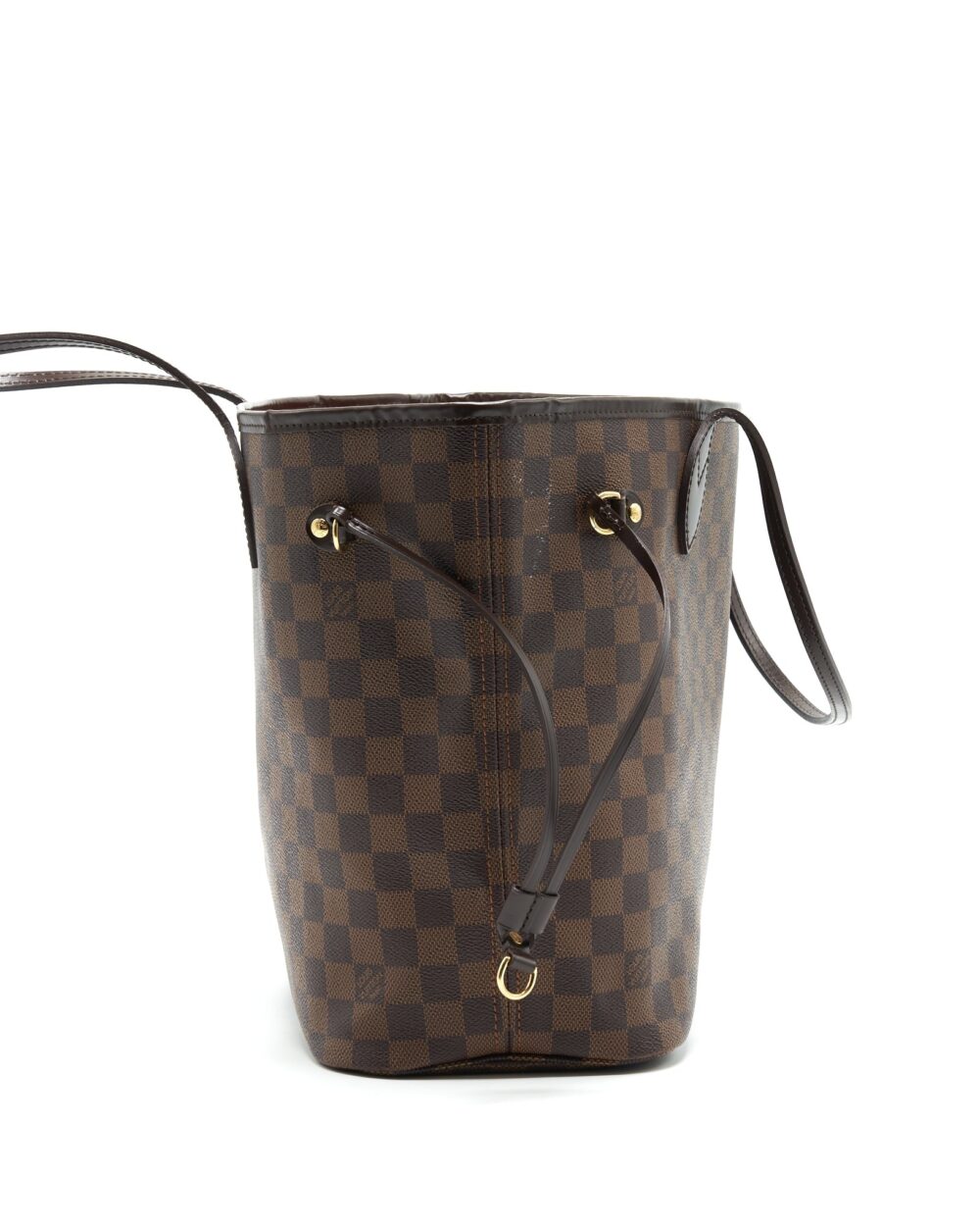 AAA Replica Louis Vuitton LV NEVERFULL MM DAMIER EBENE CANVAS WITHOUT INSIDE POUCH