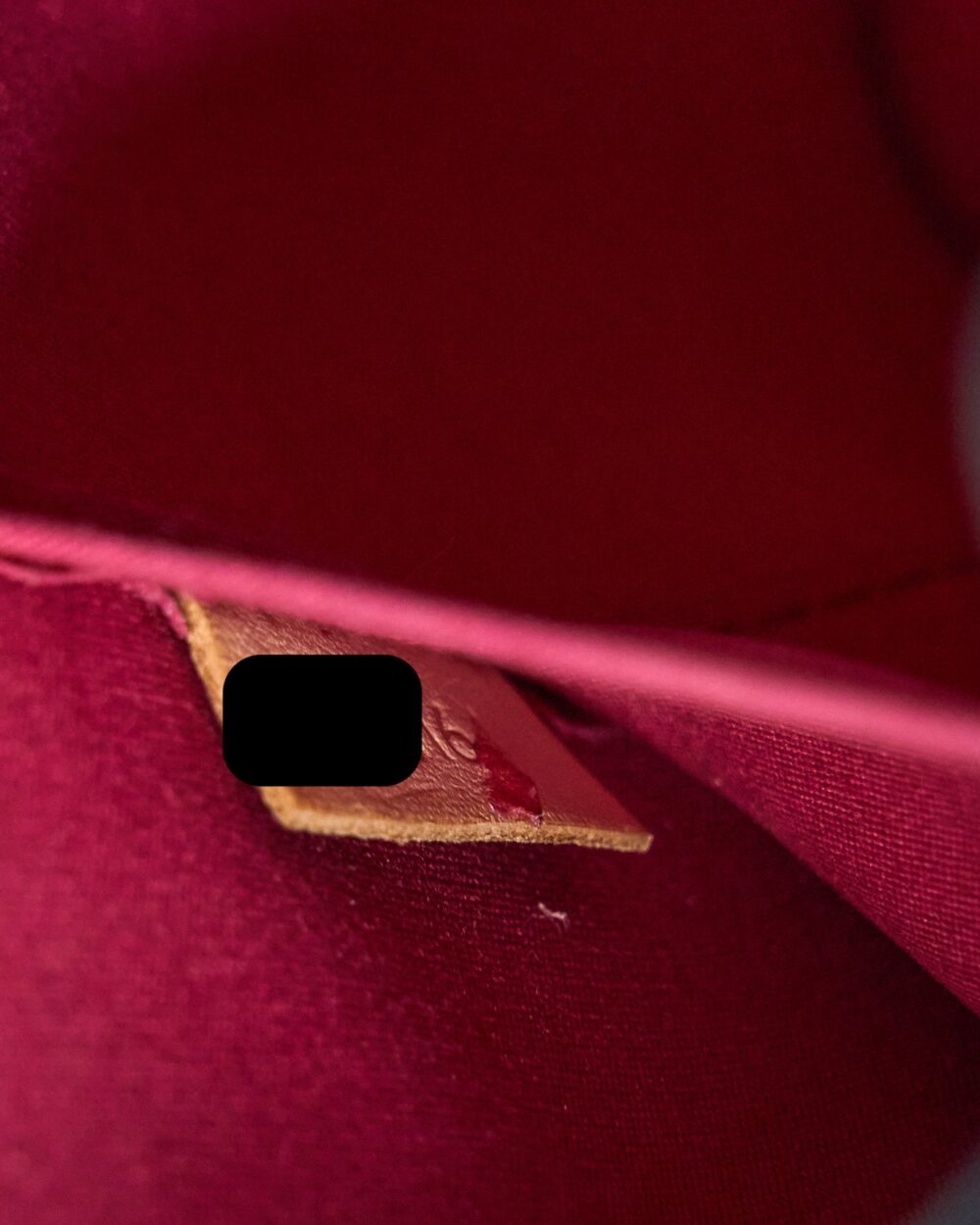 AAA Replica Louis Vuitton LV ALMA BB PATENT DARK PINK GHW