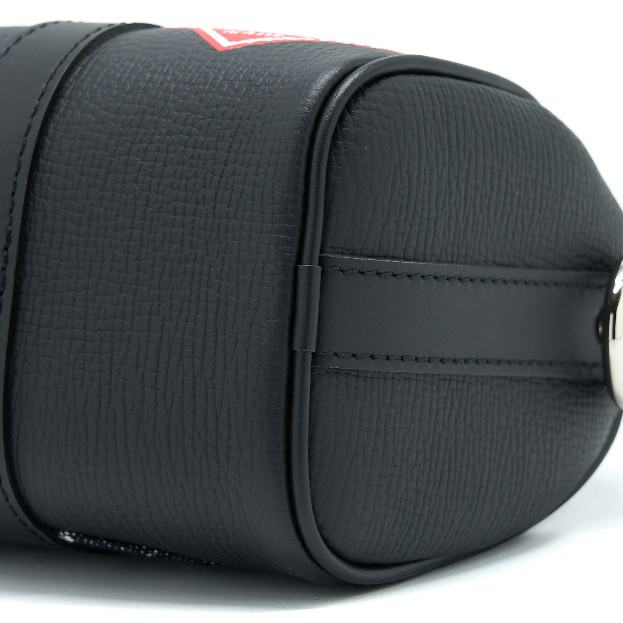 AAA Replica Louis Vuitton LV KEEPALL XS DENIM BLACK/LEATHER SHW