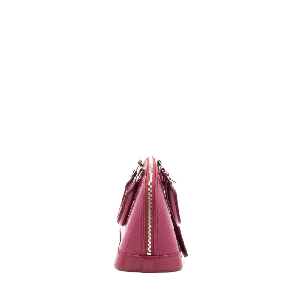 AAA Replica Louis Vuitton LV ALMA BB EPI DARK RED SHW