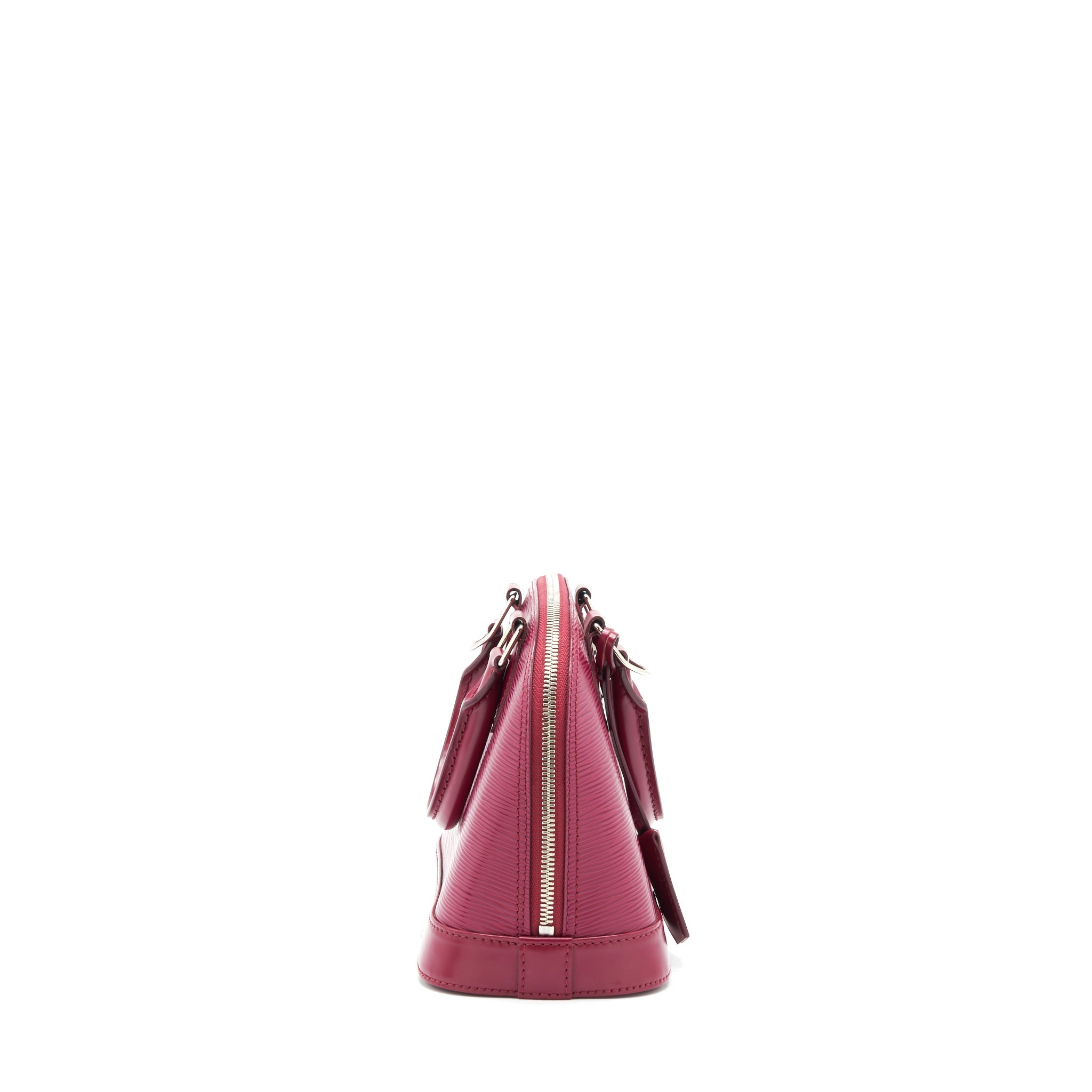 AAA Replica Louis Vuitton LV ALMA BB EPI DARK RED SHW