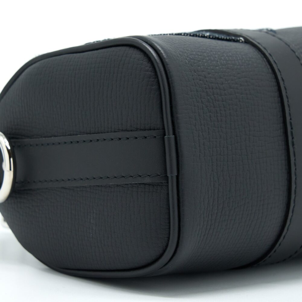 AAA Replica Louis Vuitton LV KEEPALL XS DENIM BLACK/LEATHER SHW
