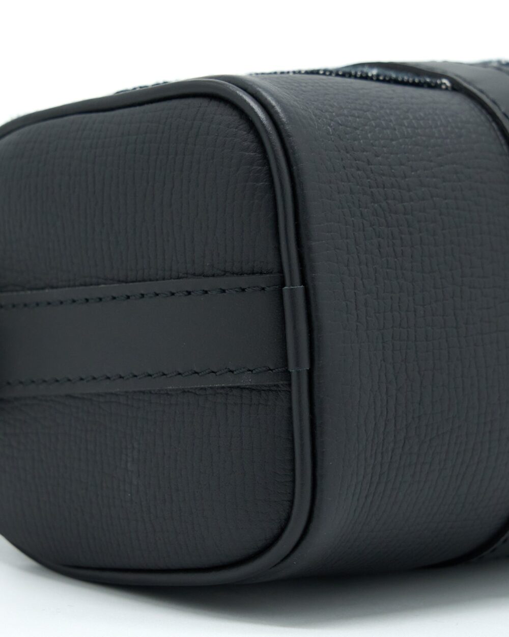 AAA Replica Louis Vuitton LV KEEPALL XS DENIM BLACK/LEATHER SHW