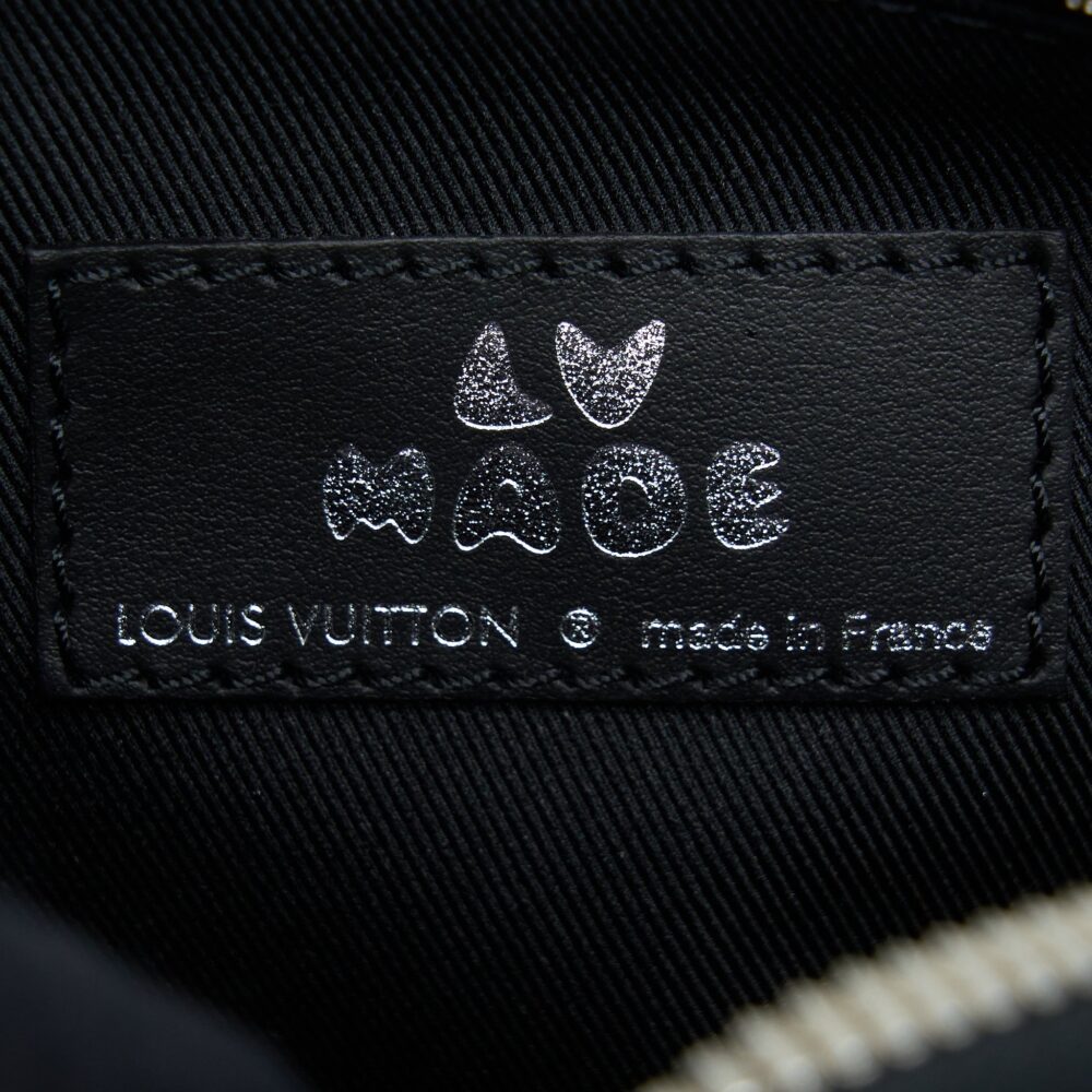 AAA Replica Louis Vuitton LV KEEPALL XS DENIM BLACK/LEATHER SHW