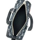 AAA Replica Louis Vuitton LV KEEPALL XS DENIM BLACK/LEATHER SHW