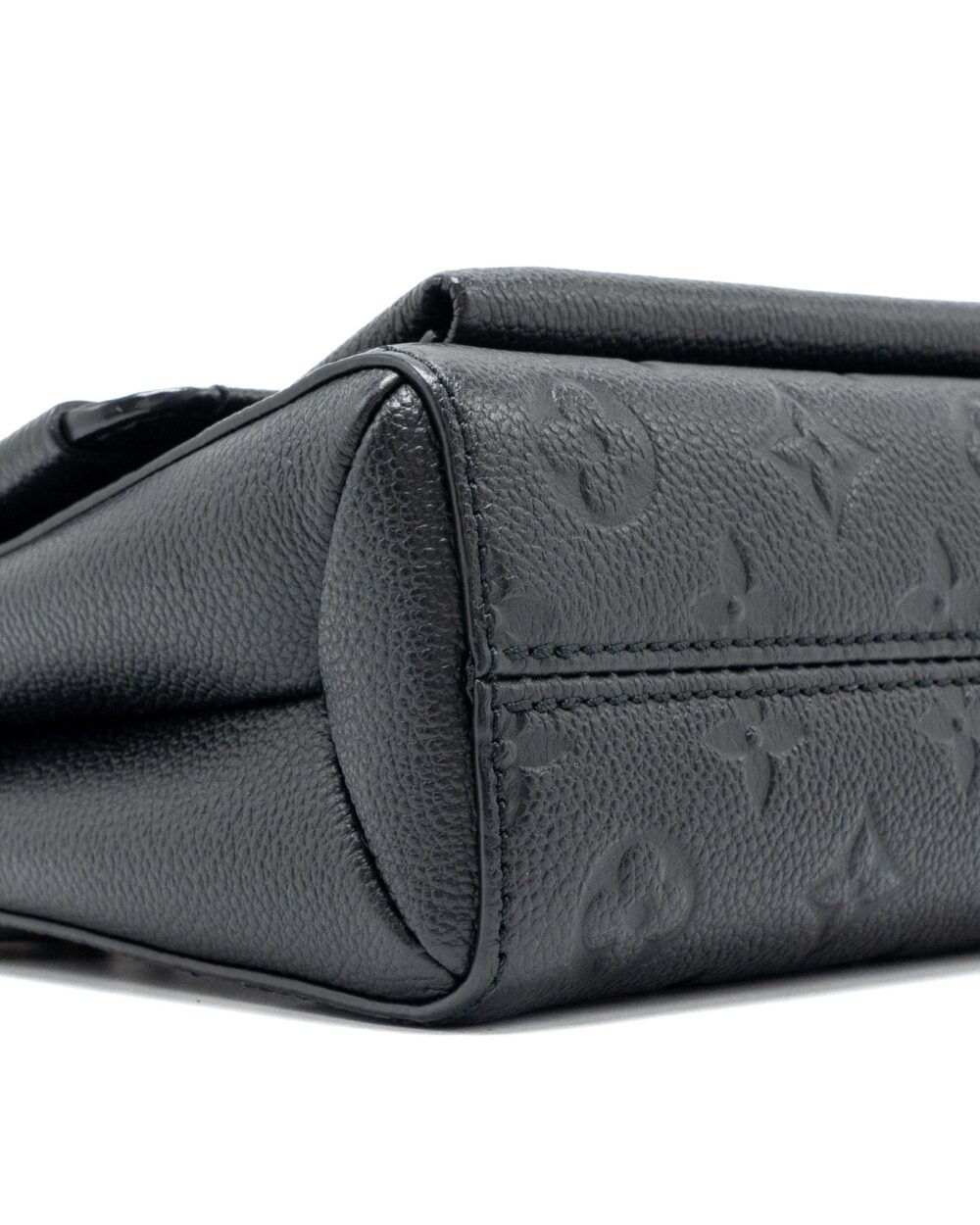 AAA Replica Louis Vuitton LV VAVIN BB MONOGRAM EMPREINTE CALFSKIN BLACK GHW