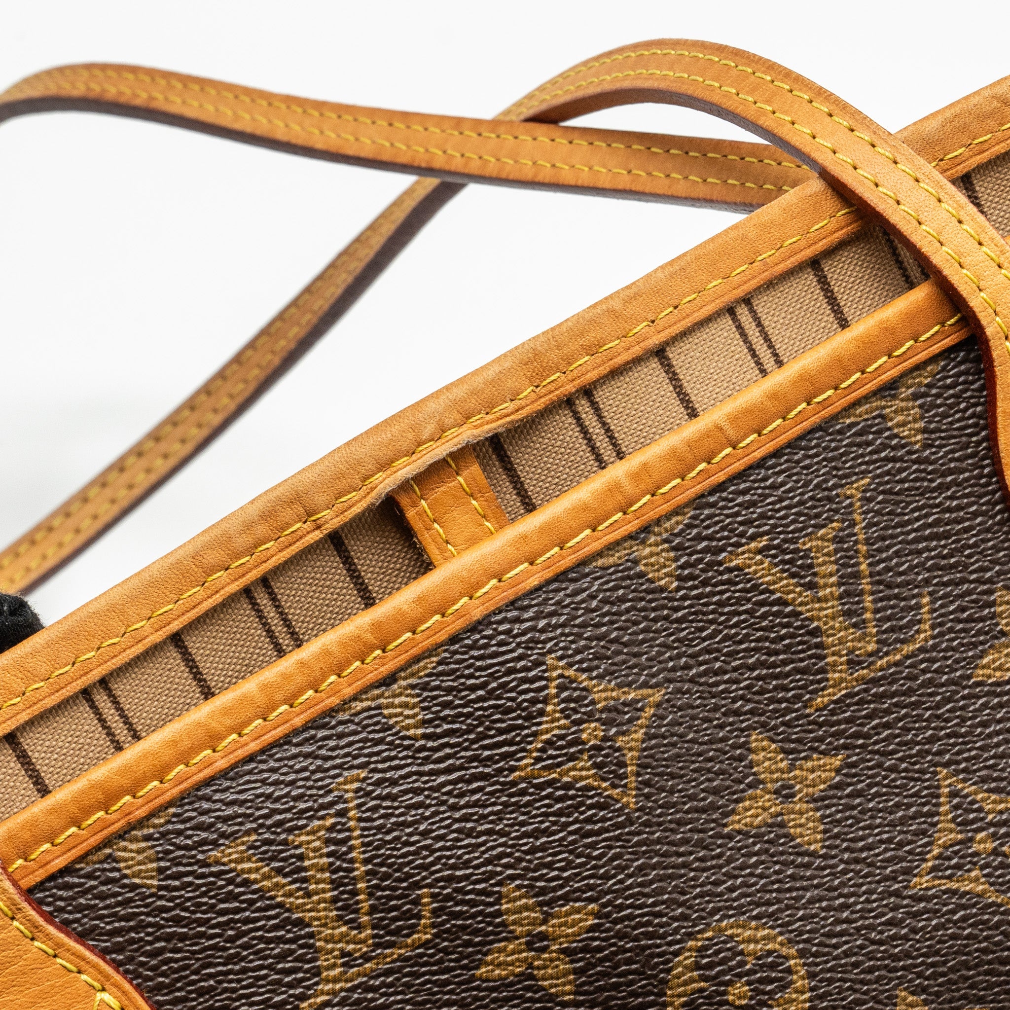 AAA Replica Louis Vuitton LV NEVERFULL MM MONOGRAM CANVAS GHW