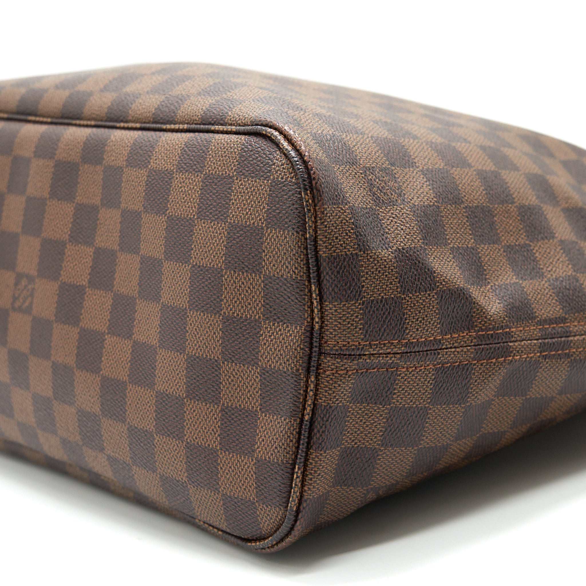 AAA Replica Louis Vuitton LV NEVERFULL MM DAMIER EBENE CANVAS WITHOUT INSIDE POUCH