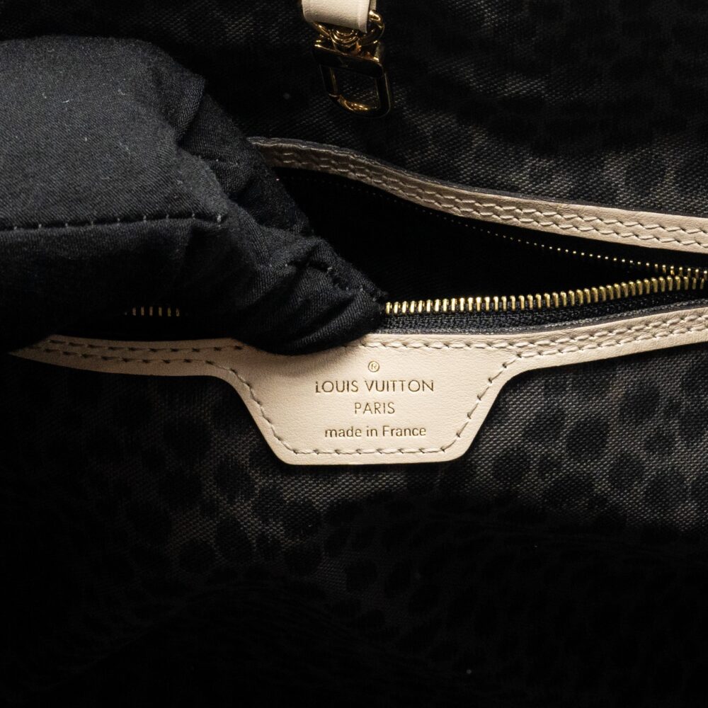 AAA Replica Louis Vuitton LV NEVERFULL MM WILD AT HEART EMPREINTE CREAM GHW