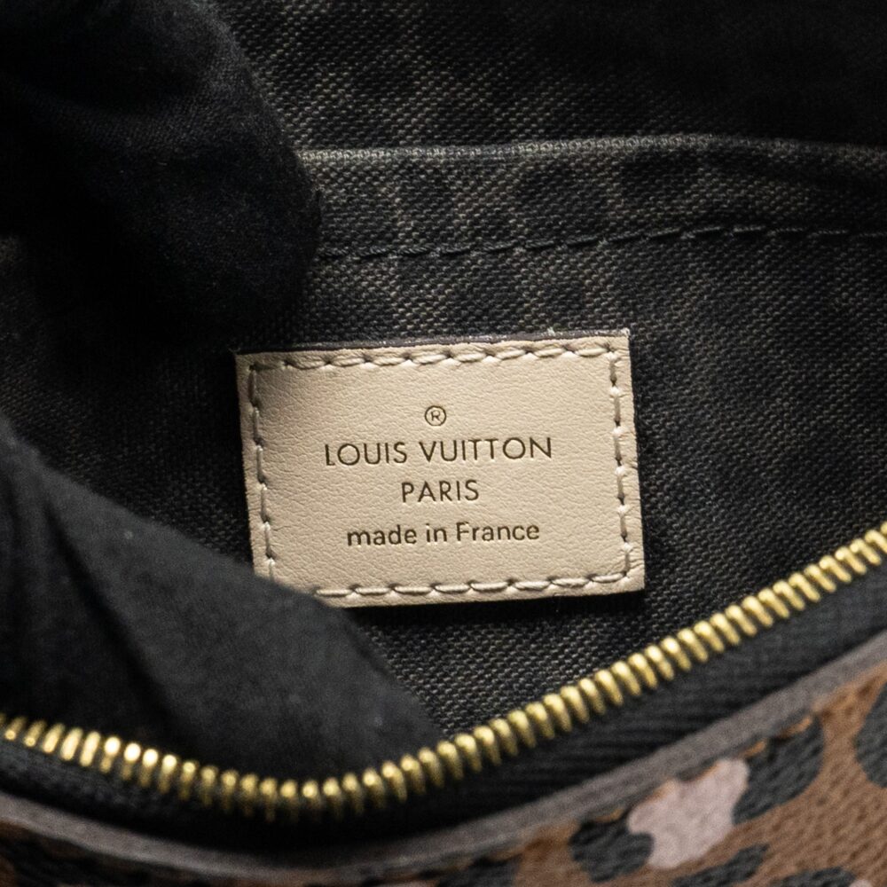 AAA Replica Louis Vuitton LV NEVERFULL MM WILD AT HEART EMPREINTE CREAM GHW