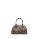 AAA Replica Louis Vuitton LV RIBERA MINI DAMIER EBENE CANVAS GHW