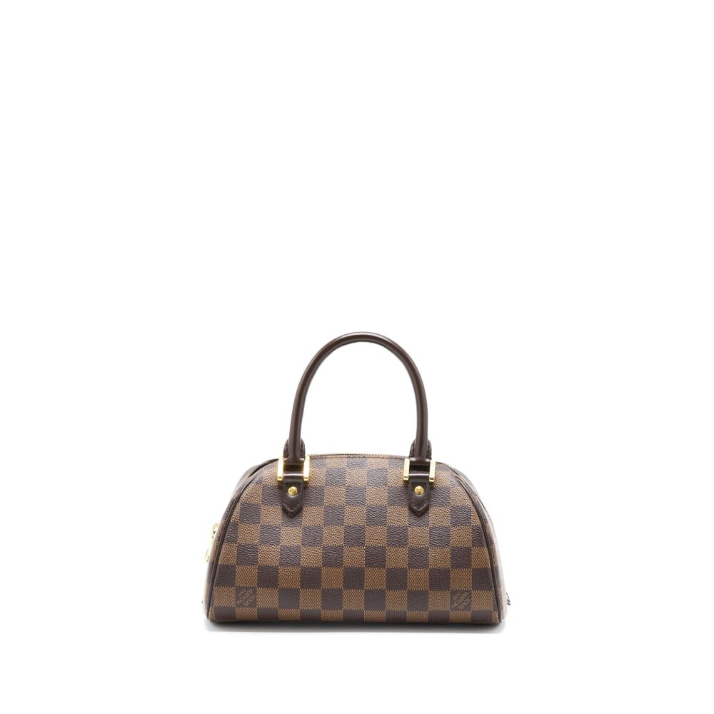 AAA Replica Louis Vuitton LV RIBERA MINI DAMIER EBENE CANVAS GHW