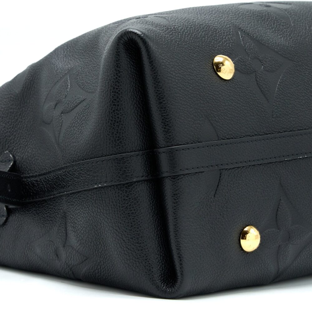 AAA Replica Louis Vuitton LV CARRYALL MM EMPREINTE BLACK GHW (NEW VERSION)