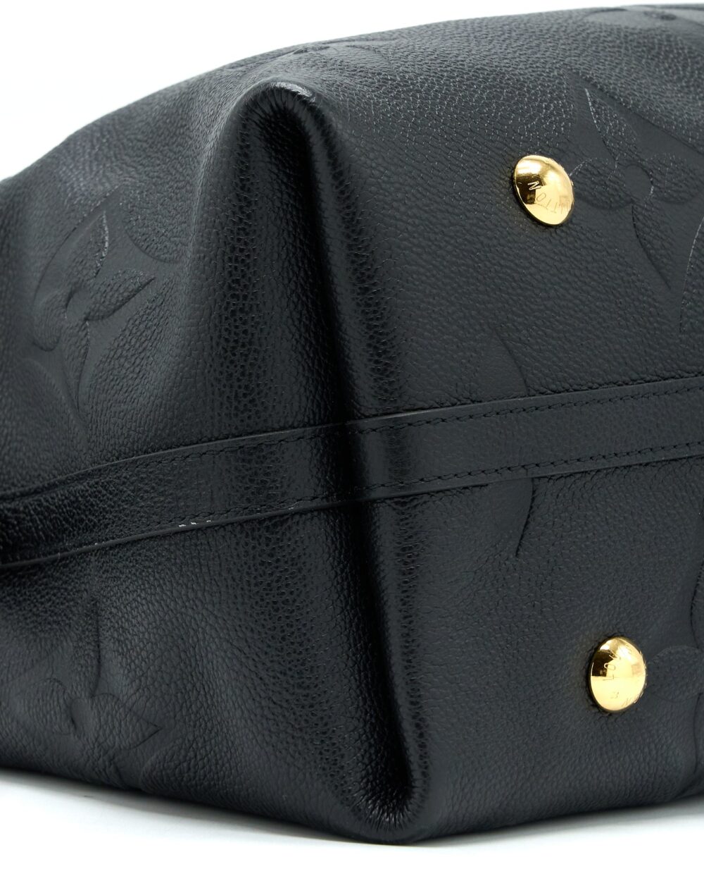 AAA Replica Louis Vuitton LV CARRYALL MM EMPREINTE BLACK GHW (NEW VERSION)