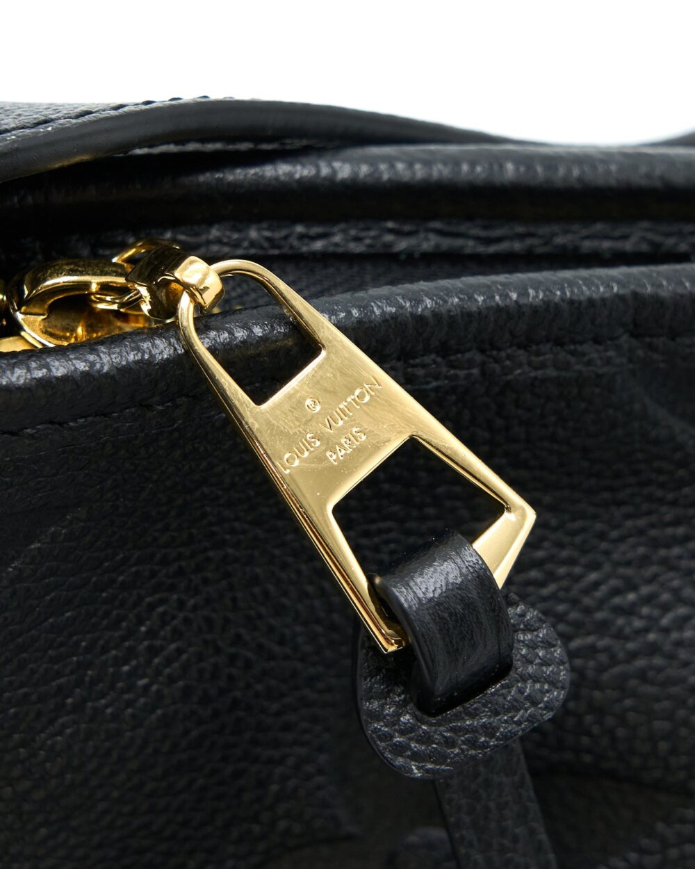 AAA Replica Louis Vuitton LV CARRYALL MM EMPREINTE BLACK GHW (NEW VERSION)