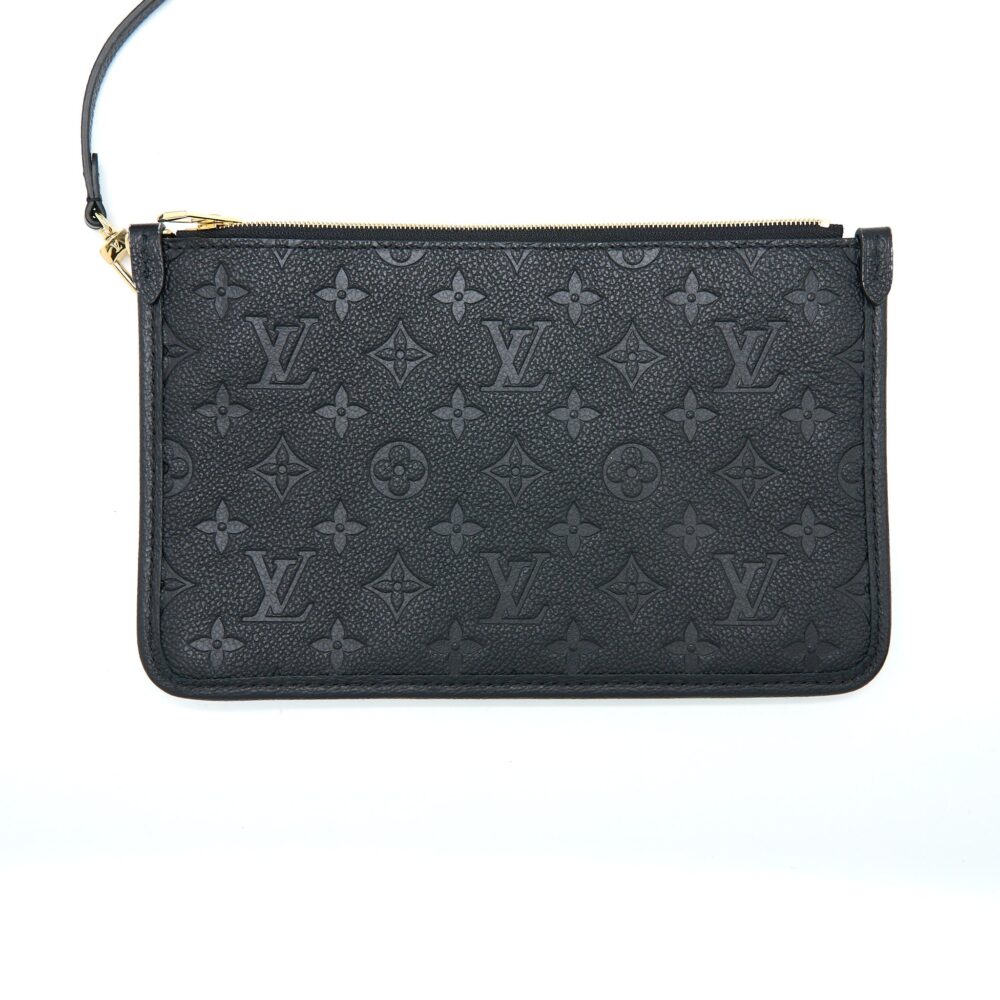 AAA Replica Louis Vuitton LV CARRYALL MM EMPREINTE BLACK GHW (NEW VERSION)