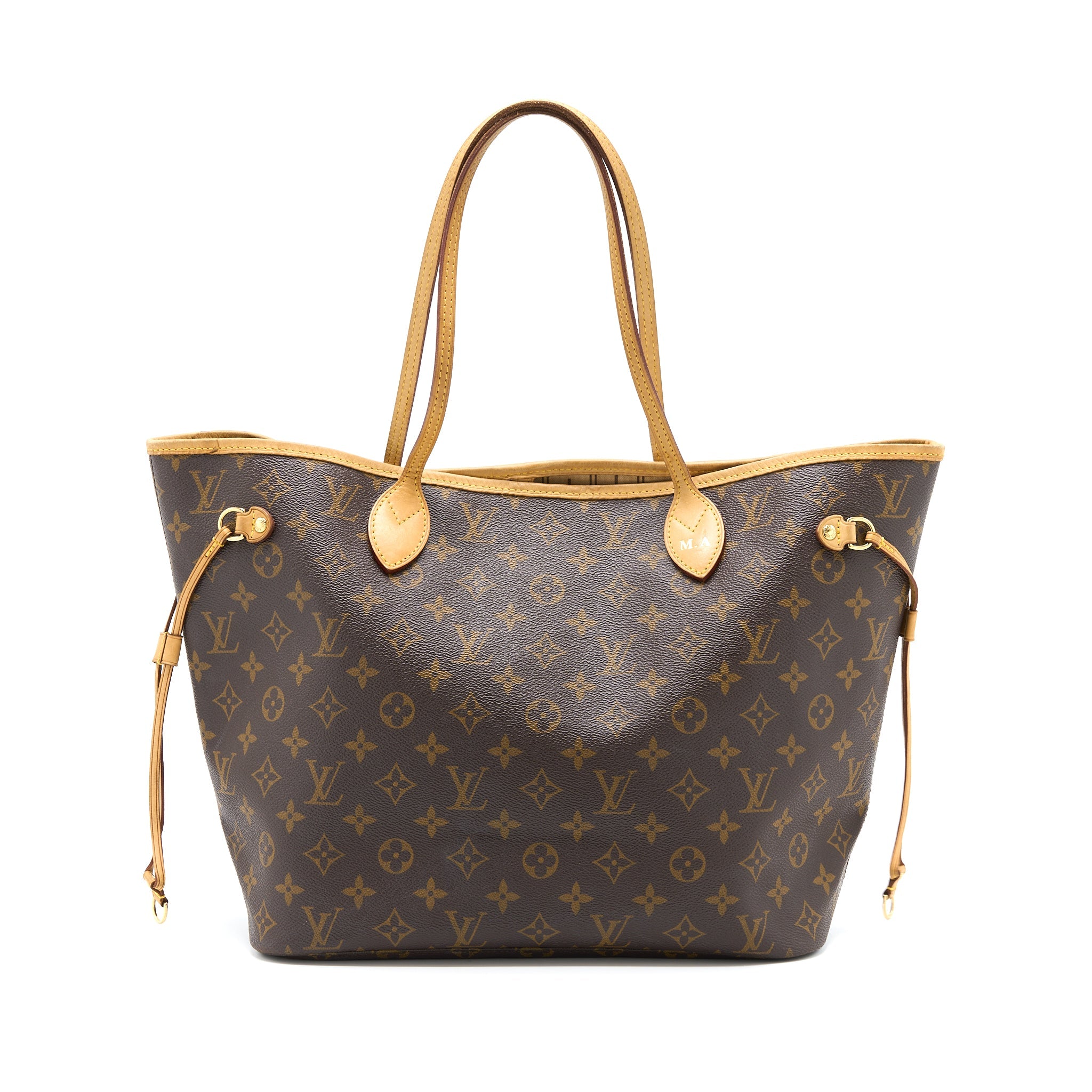 AAA Replica Louis Vuitton LV NEVERFULL MM MONOGRAM CANVAS GHW