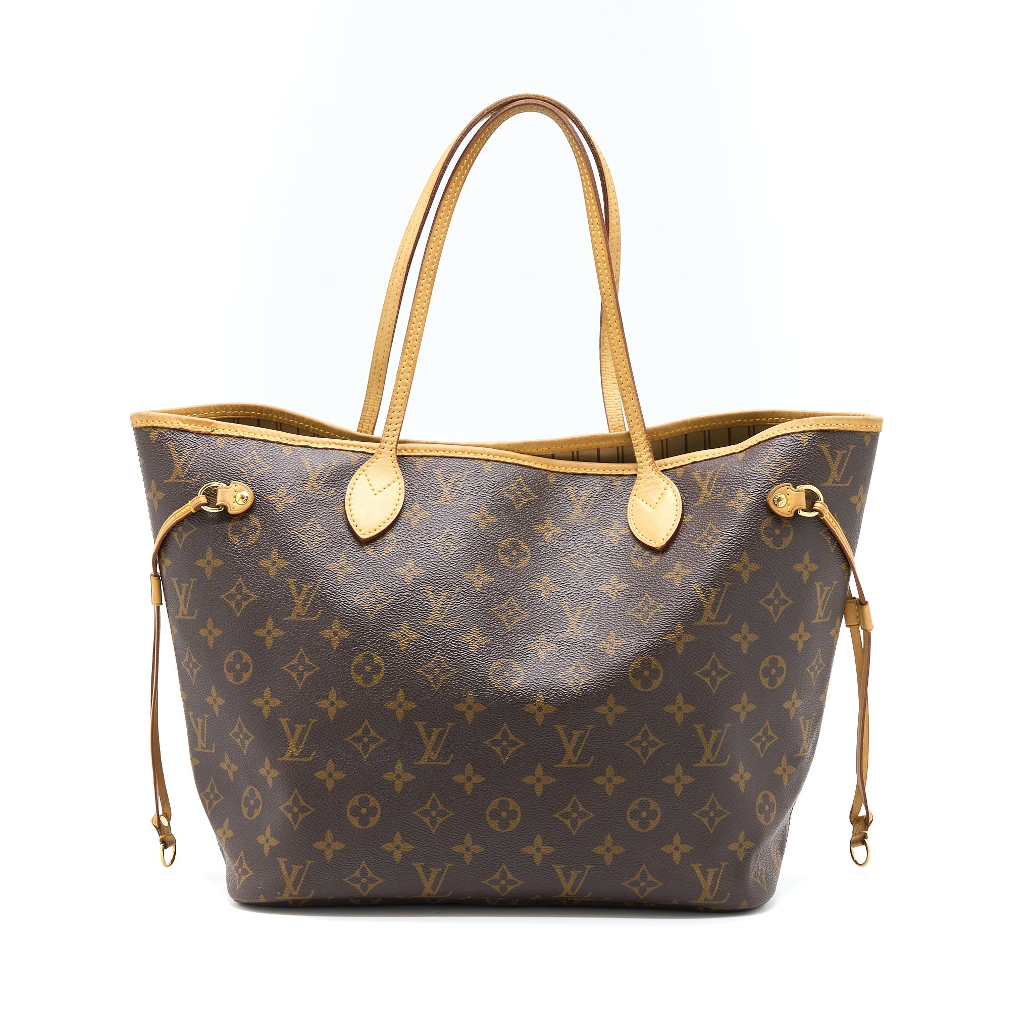 AAA Replica Louis Vuitton LV NEVERFULL MM MONOGRAM CANVAS GHW