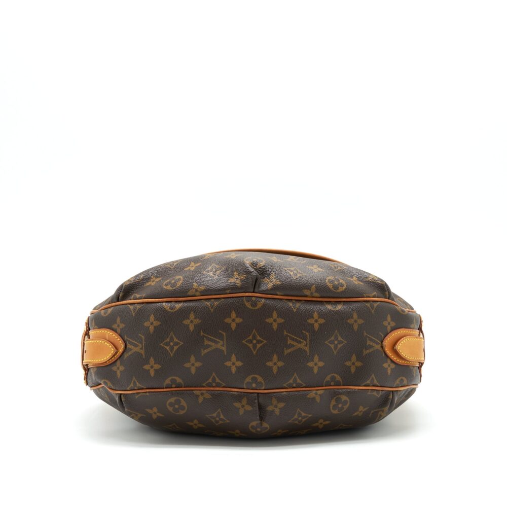 AAA Replica Louis Vuitton LV VINTAGE LARGE SHOULDER BAG MONOGRAM CANVAS GHW