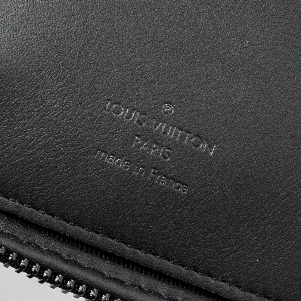 AAA Replica Louis Vuitton LV NIGO DOUBLE PHONE POUCH LIMITED EDITION BLACK HARDWARE