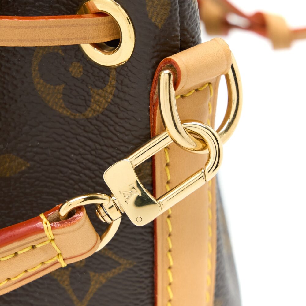 AAA Replica Louis Vuitton LV NANO NOE MONOGRAM CANVAS GHW