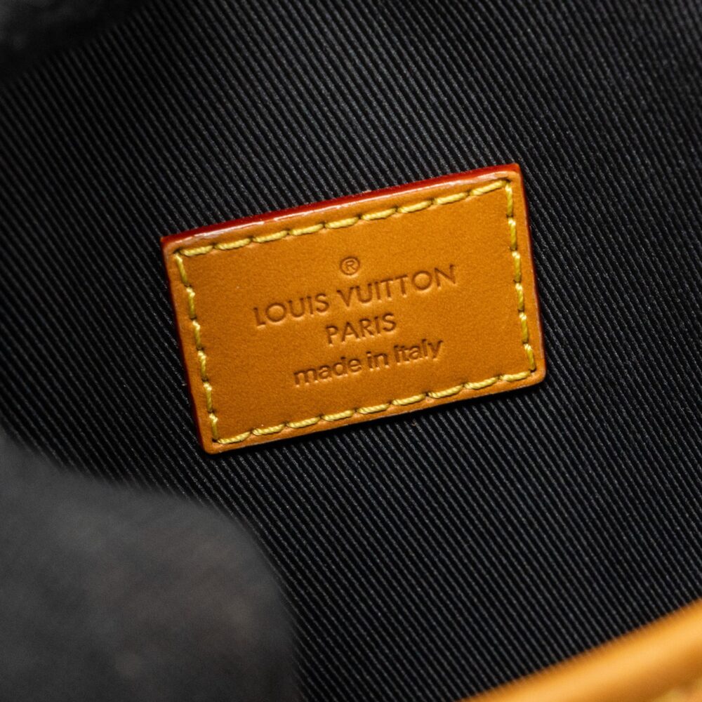 AAA Replica Louis Vuitton LV X NIGO AMAZON SLING BAG MONOGRAM CANVAS BLACK HARDWARE