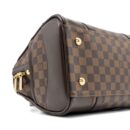 AAA Replica Louis Vuitton LV BERKELEY BAG DAMIER EBENE GHW