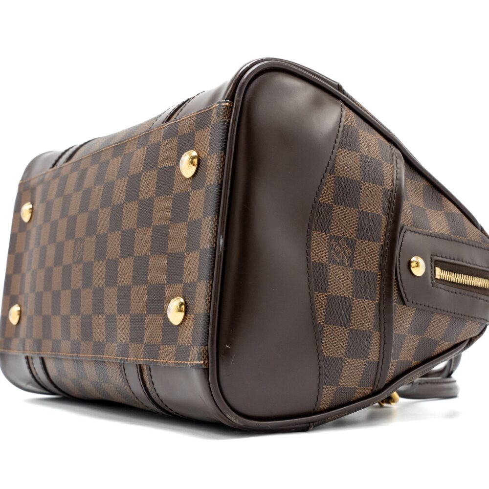 AAA Replica Louis Vuitton LV BERKELEY BAG DAMIER EBENE GHW