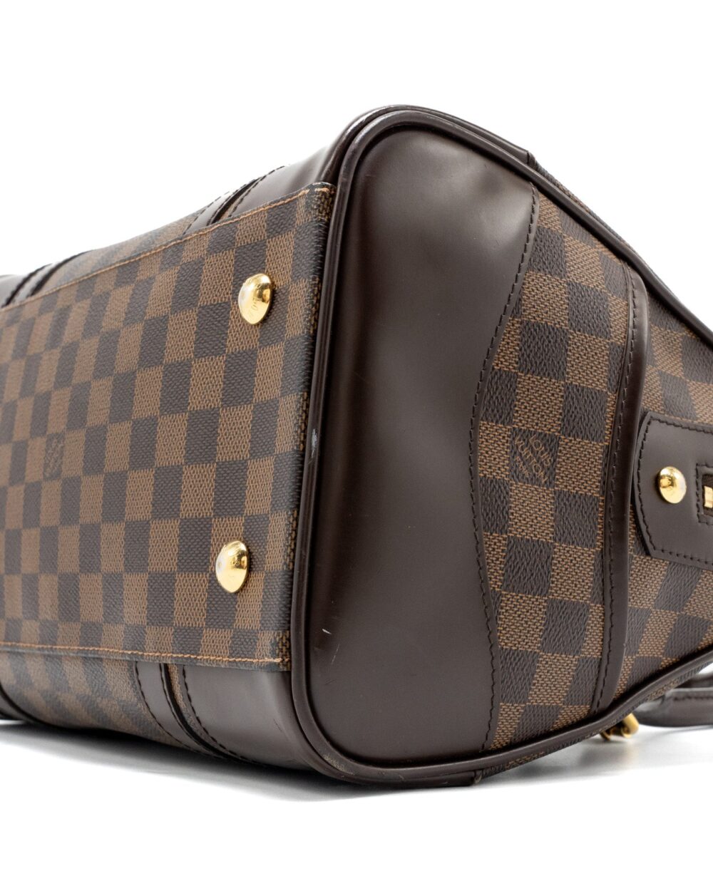 AAA Replica Louis Vuitton LV BERKELEY BAG DAMIER EBENE GHW