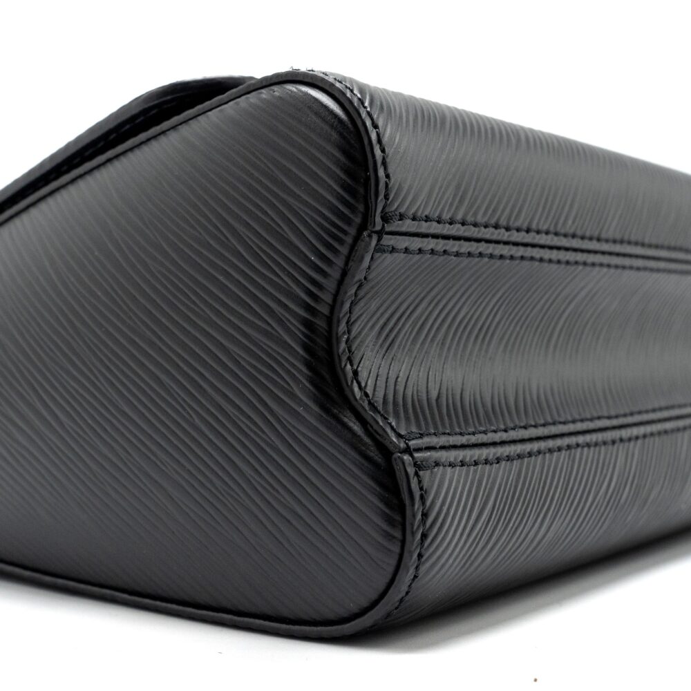 AAA Replica Louis Vuitton LV TWIST MM EPI BLACK GHW