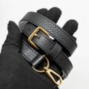 AAA Replica Louis Vuitton LV CAPUCINES MM CALFSKIN BLACK GHW