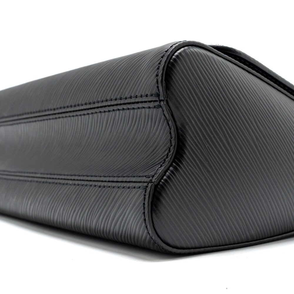 AAA Replica Louis Vuitton LV TWIST MM EPI BLACK GHW