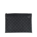 AAA Replica Louis Vuitton LV DISCOVERY POUCH MONOGRAM ECLIPSE COATED CANVAS