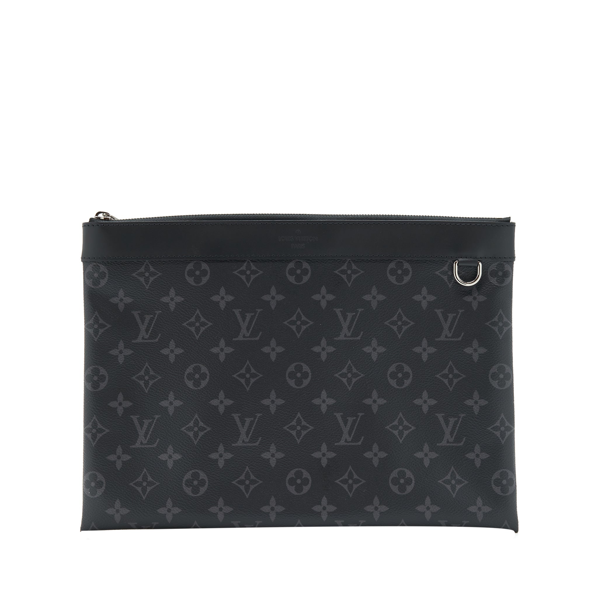 AAA Replica Louis Vuitton LV DISCOVERY POUCH MONOGRAM ECLIPSE COATED CANVAS