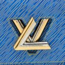 AAA Replica Louis Vuitton LV TWIST MM EPI DENIM/BLACK MULTICOLOURED HARDWARE