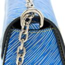 AAA Replica Louis Vuitton LV TWIST MM EPI DENIM/BLACK MULTICOLOURED HARDWARE