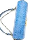 AAA Replica Louis Vuitton LV TWIST MM EPI DENIM/BLACK MULTICOLOURED HARDWARE