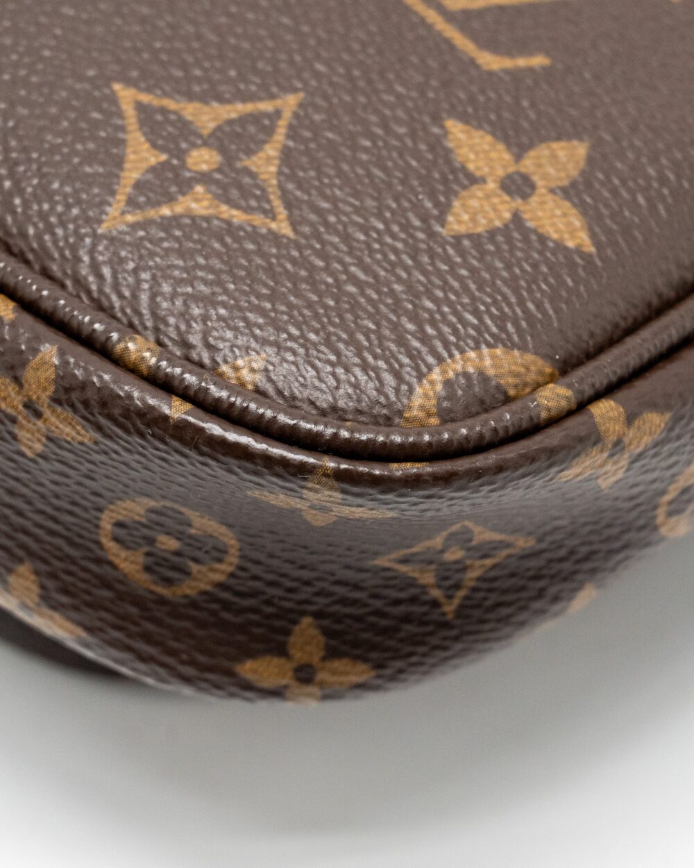 AAA Replica Louis Vuitton LV MULTI POCHETTE ACCESSORIES MONOGRAM CANVAS KHAKI GHW