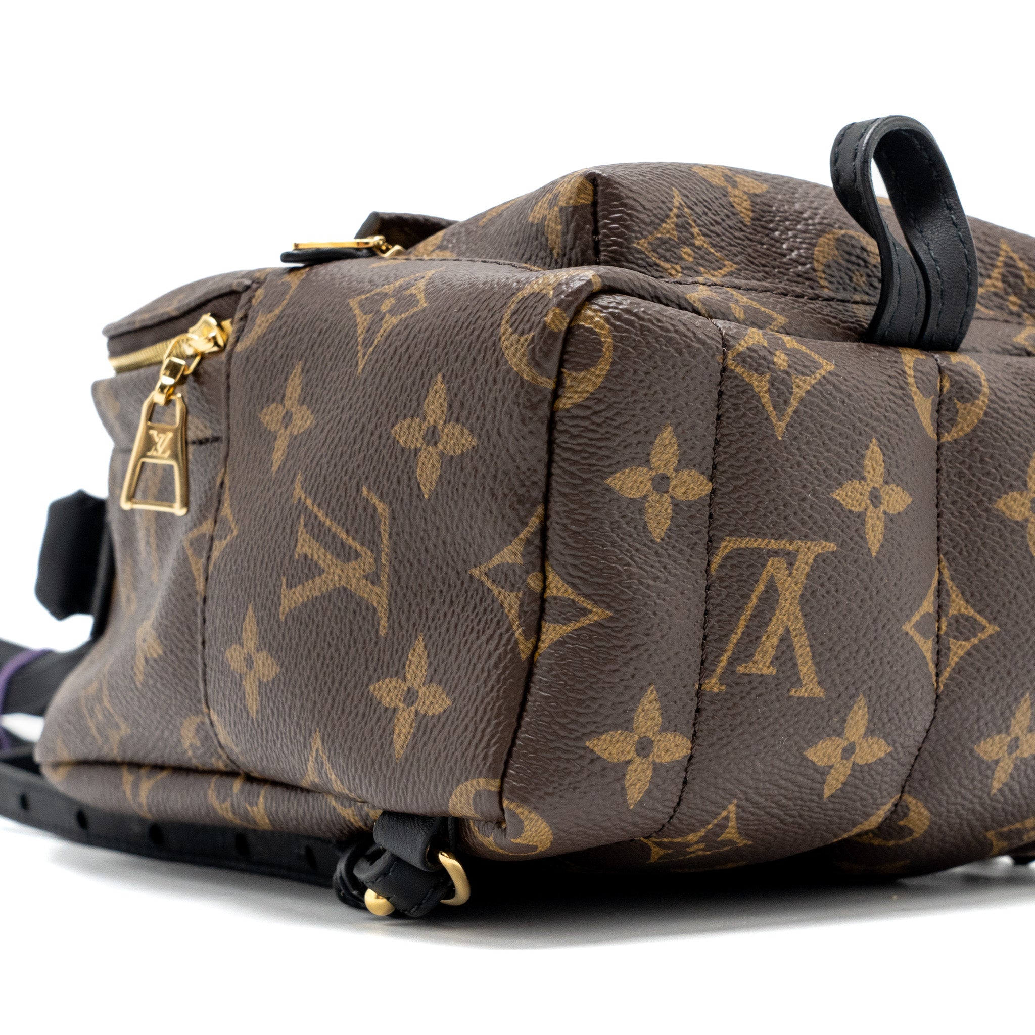 AAA Replica Louis Vuitton LV MINI PALM SPRING BACKPACK MONOGRAM CANVAS GHW