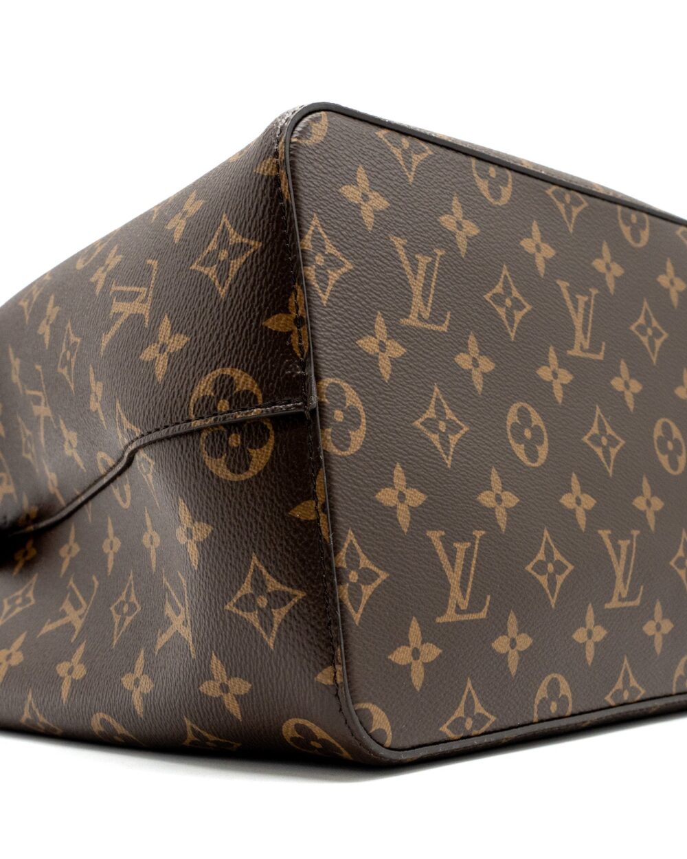 AAA Replica Louis Vuitton LV NEONOE MONOGRAM CANVAS BLACK GHW (NEW VERSION)